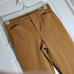 Cropped Pixie High Rise Pants Bourbon Old Navy